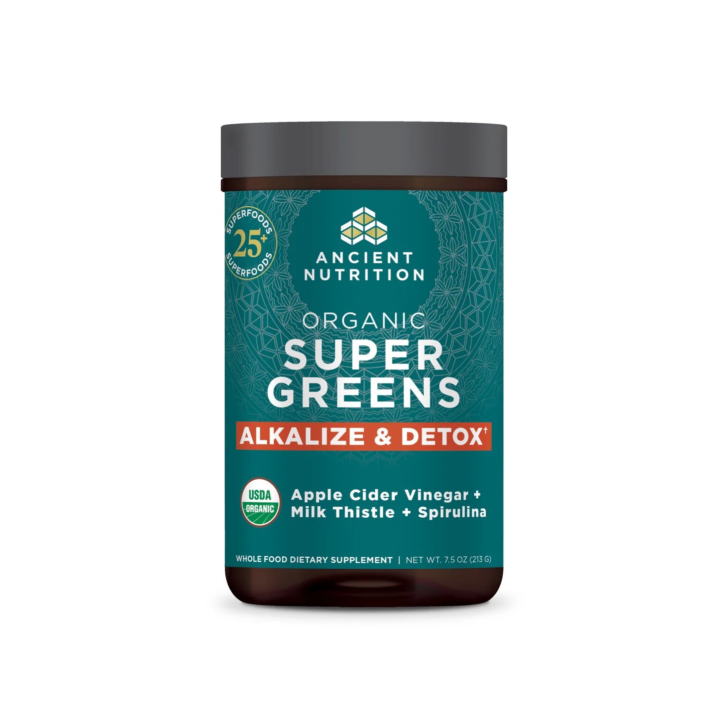 Ancient Nutrition Organic Super Greens Alkalize & Detox