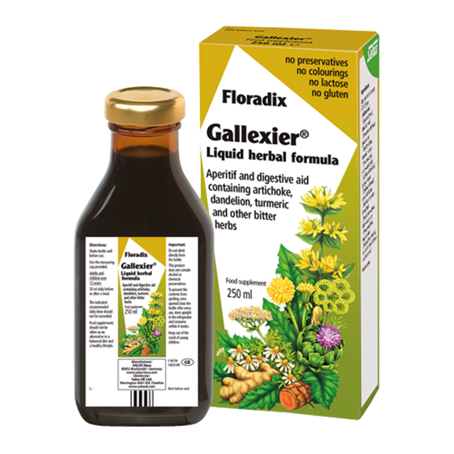 Floradix Gallexier: Bienestar Digestivo Natural | ProHealth Shop
