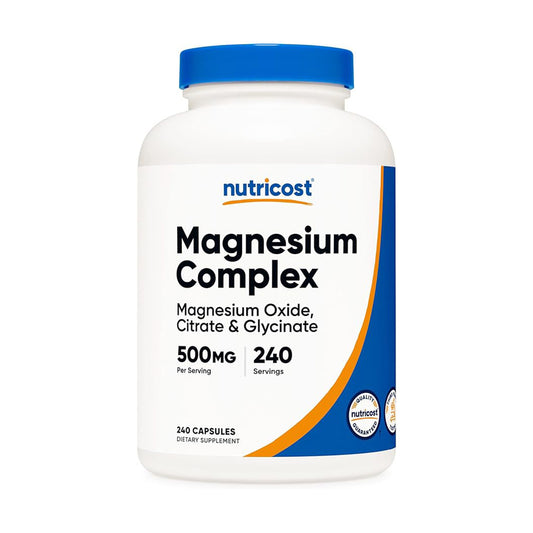 Nutricost Complejo de Magnesio: Soporte Integral para la Salud Muscular y Ósea | ProHealth Shop [Panamá]