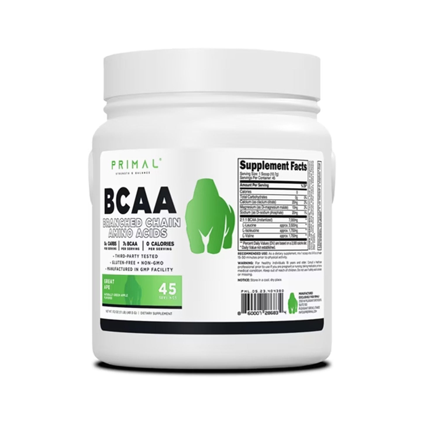 Maximiza tu Rendimiento con BCAA Branched Chain Amino Acids de Primal ...