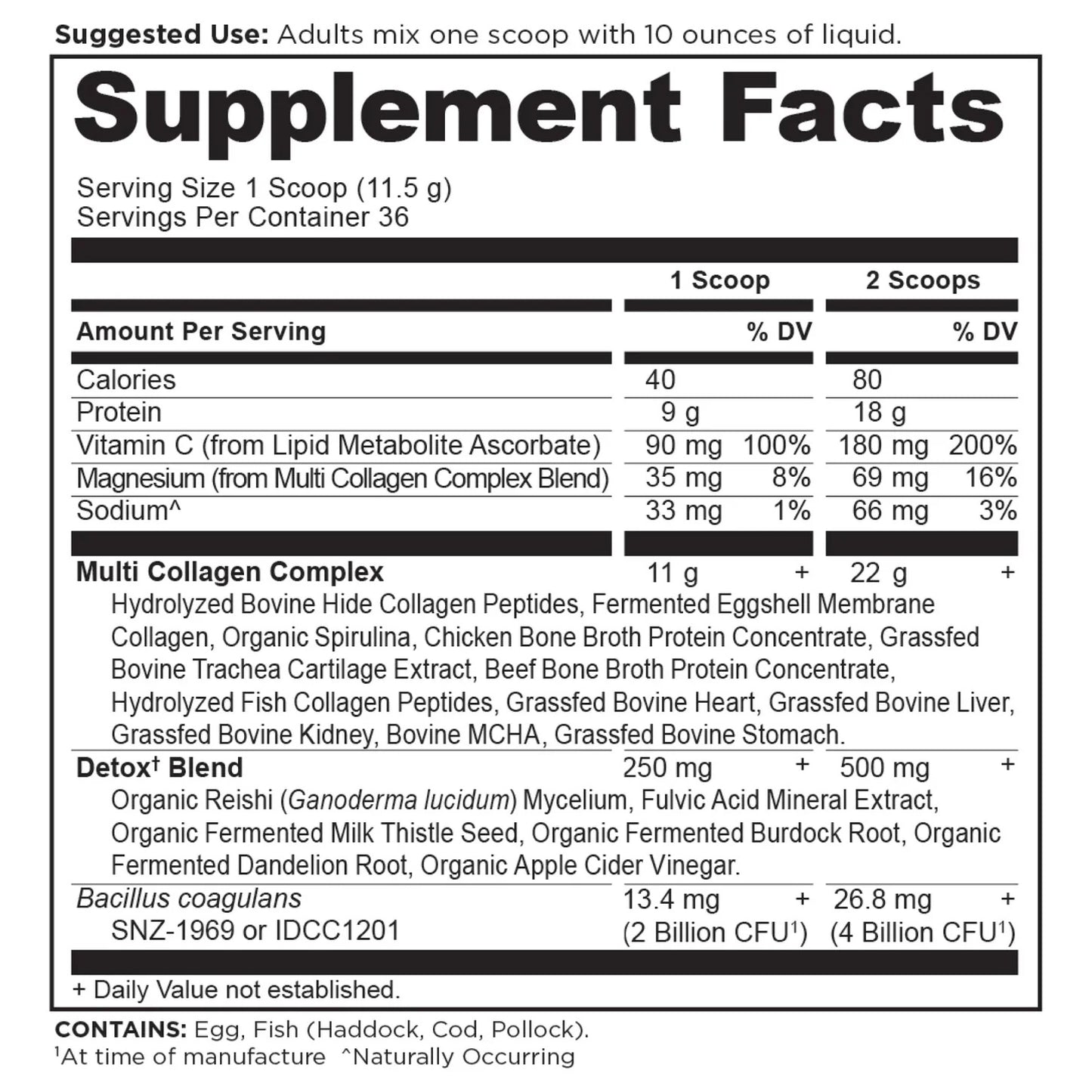 Multi Collagen Advanced Detox