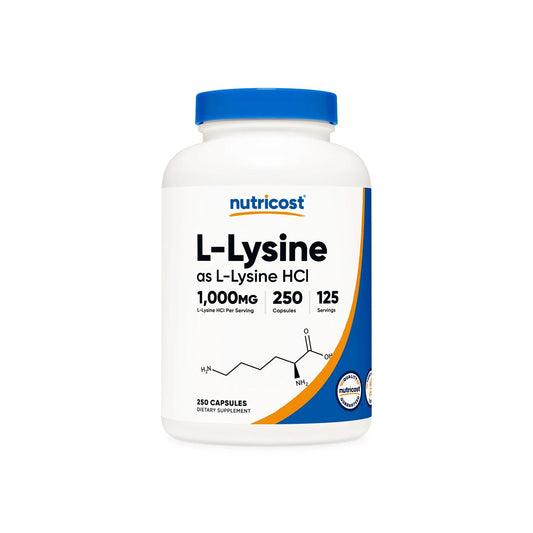 Apoya tu Sistema Inmunológico con L-Lysine Capsules de Nutricost | ProHealth Shop [Panamá]