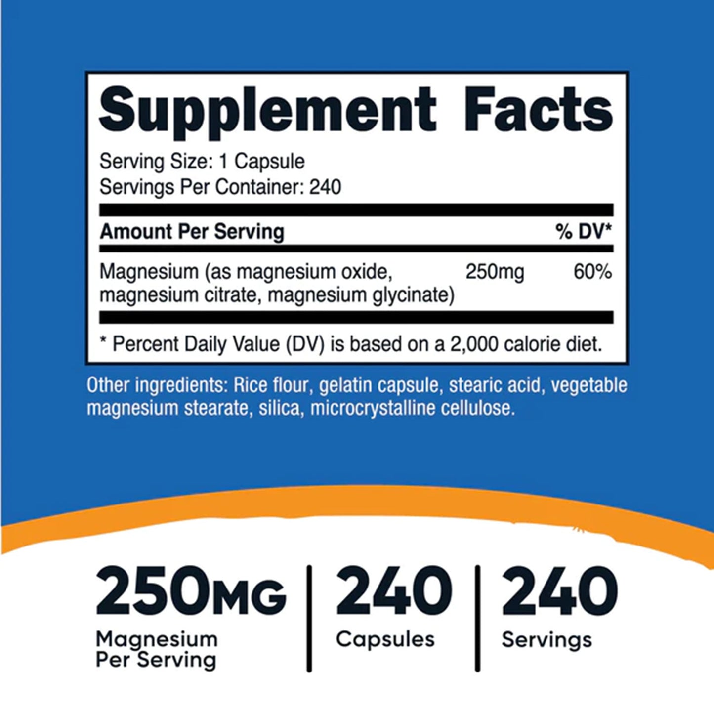 Mantén tu Salud Ósea y Muscular con Magnesium Complex Regular Strength de Nutricost | ProHealth Shop [Panamá]