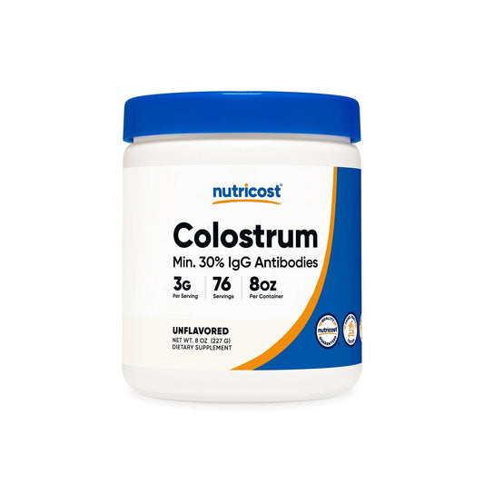Refuerza tu Sistema Inmunológico con Colostrum 30% Powder de Nutricost | ProHealth Shop [Panamá]