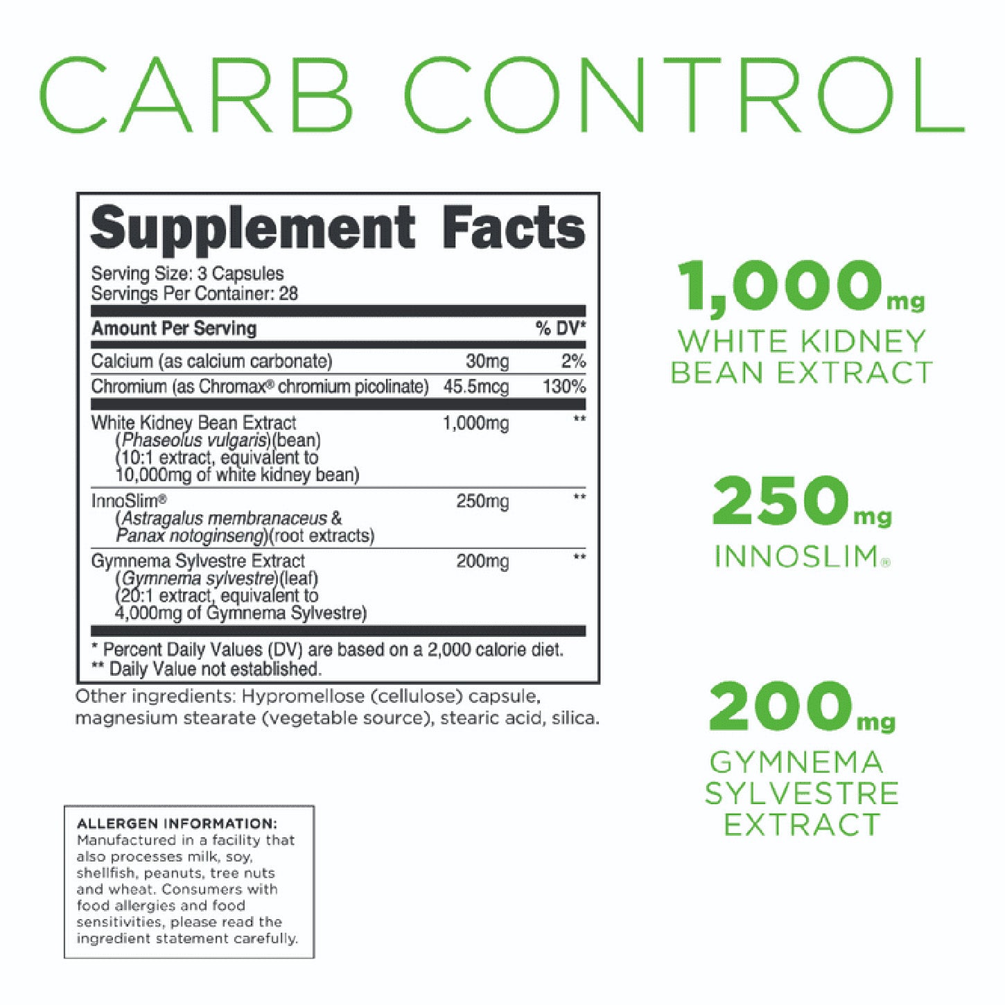 Controla tu Consumo de Carbohidratos con Carb Control de Transform HQ | ProHealth Shop [Panamá]