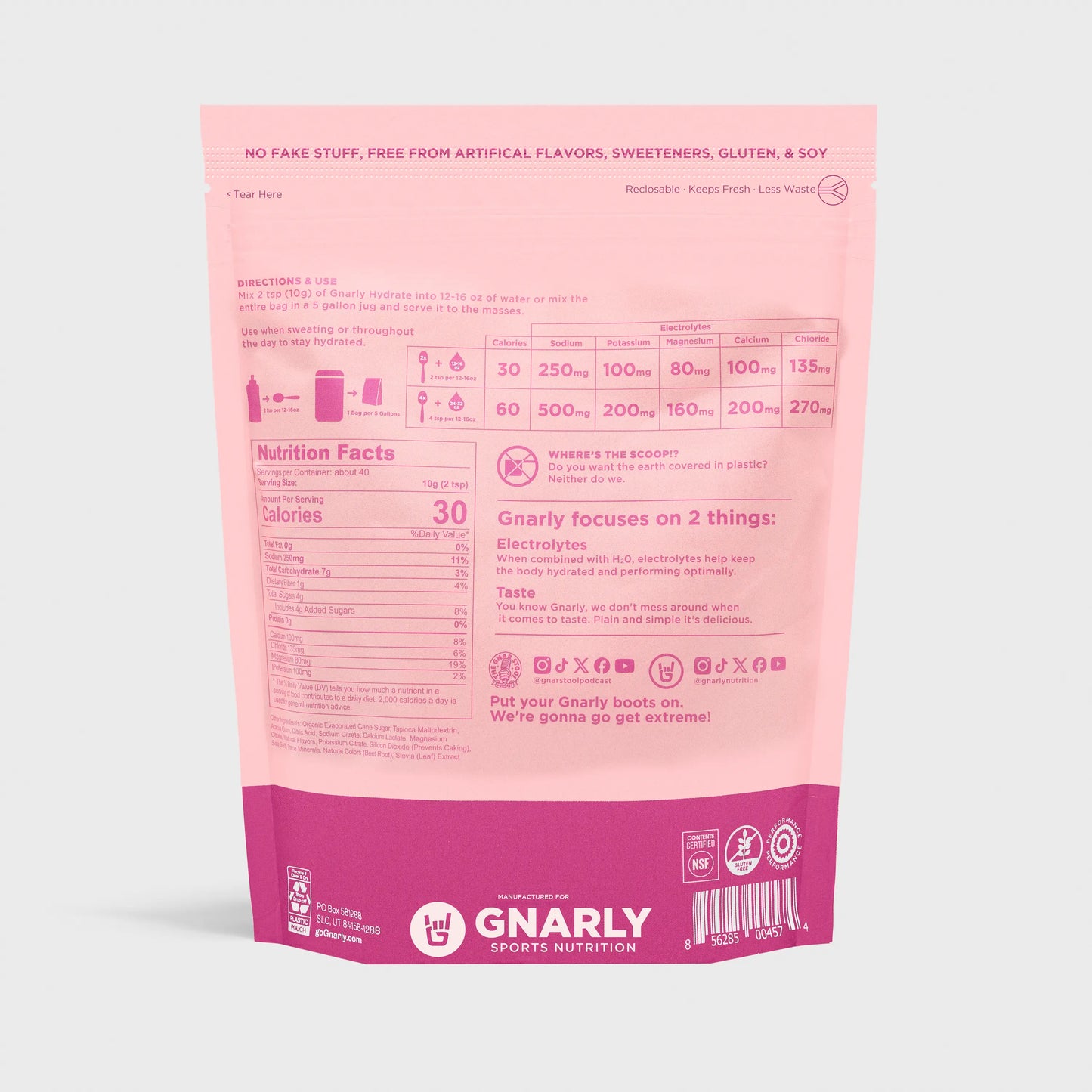 GNARLY HYDRATE ELECTROLYTES