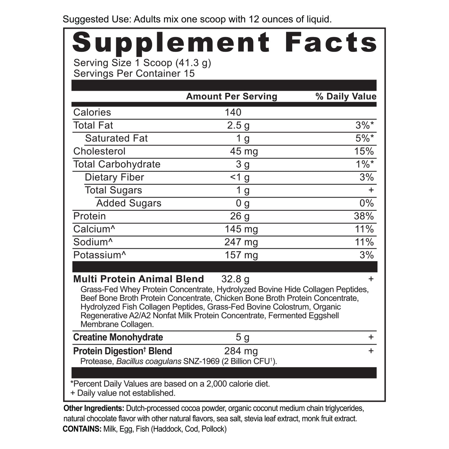 Multi Protein Animal Based + Creatine