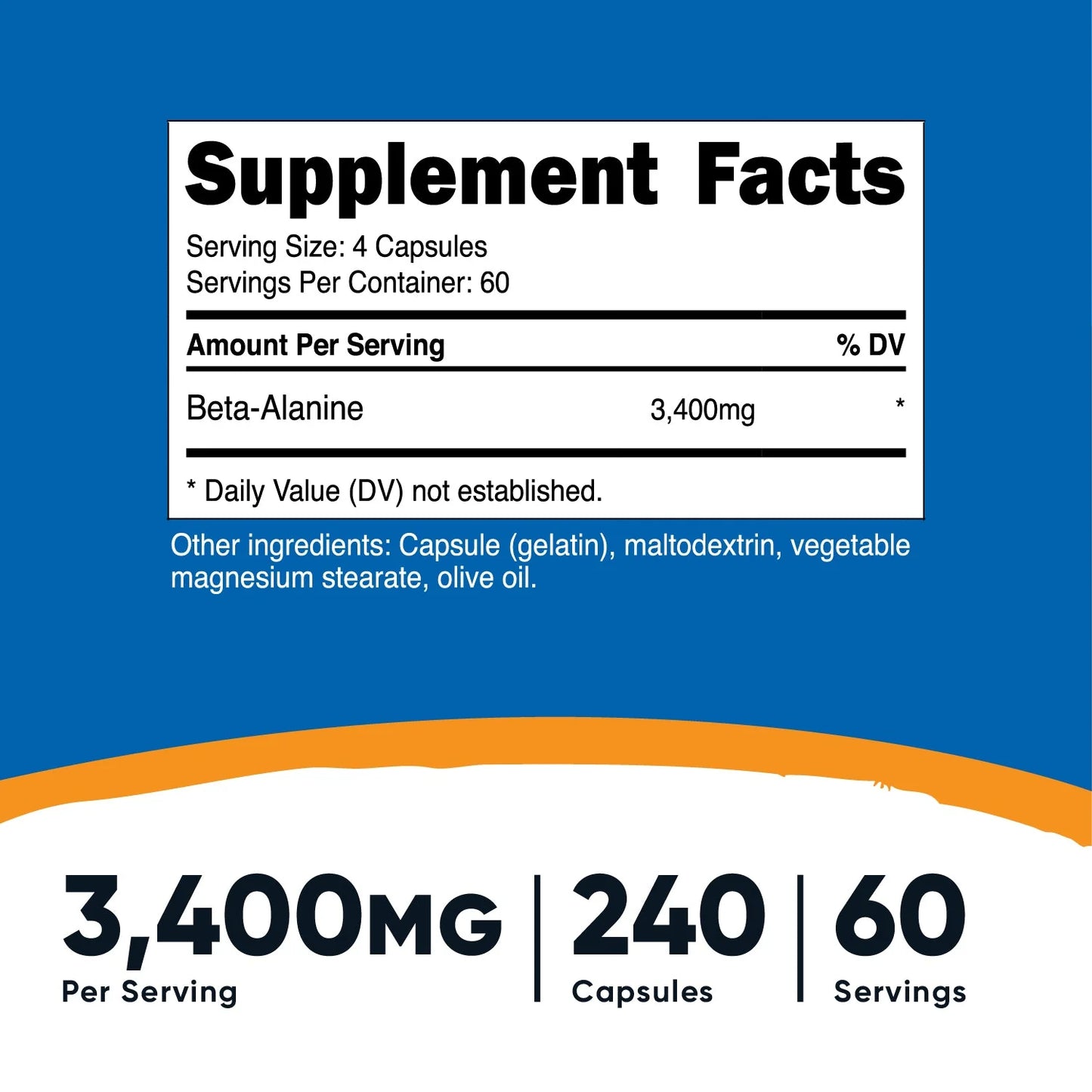 Beta Alanine Capsules