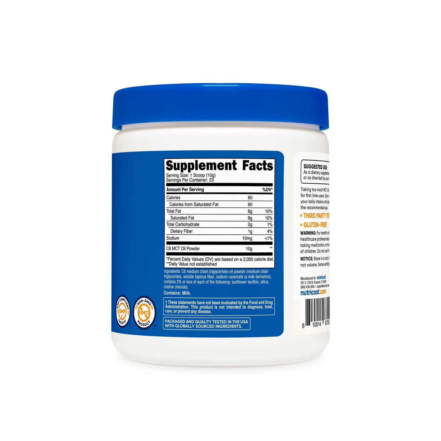C8 MCT Oil Powder