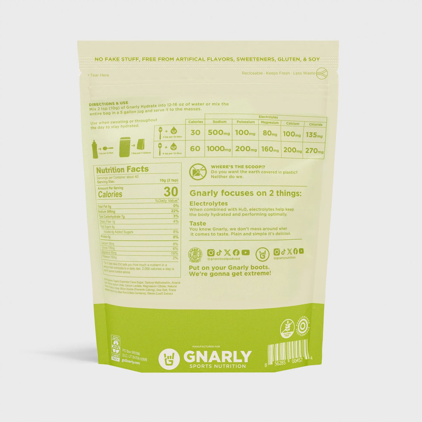 GNARLY HYDRATE ELECTROLYTES