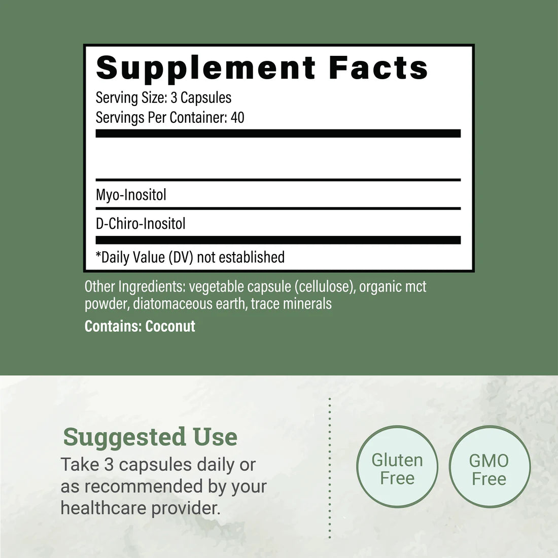 Myo & D-Chiro Inositol 4:1