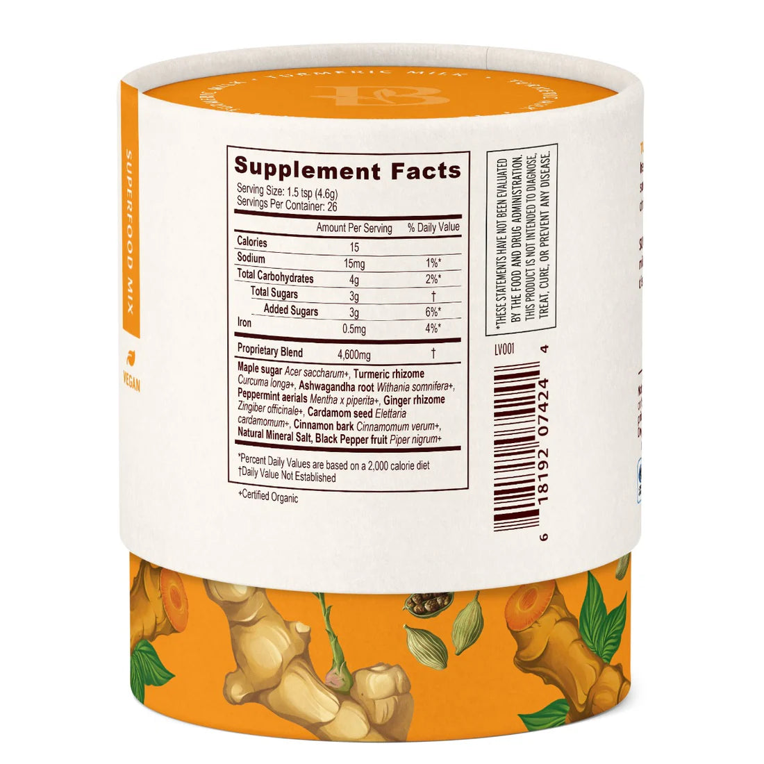 BANYAN BOTANICALS TURMERIC MILK