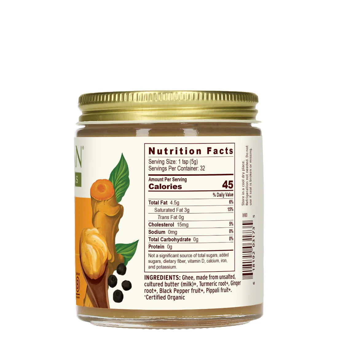 BANYA BOTANICALS TURMERIC GHEE