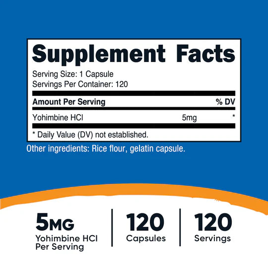 Yohimbine 5mg