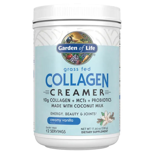 Garden of Life Grass Fed Collagen Creamer Powder: Enriquece tu Café con Nutrición de Calidad | ProHealth Shop [Panamá]