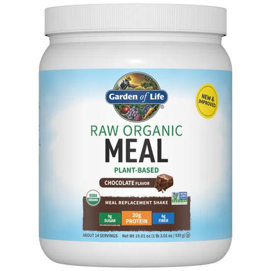 Garden of Life Raw Organic Meal Replacement Protein Powder: Comida Completa y Nutrición Equilibrada en Cada Batido | ProHealth Shop [Panamá]