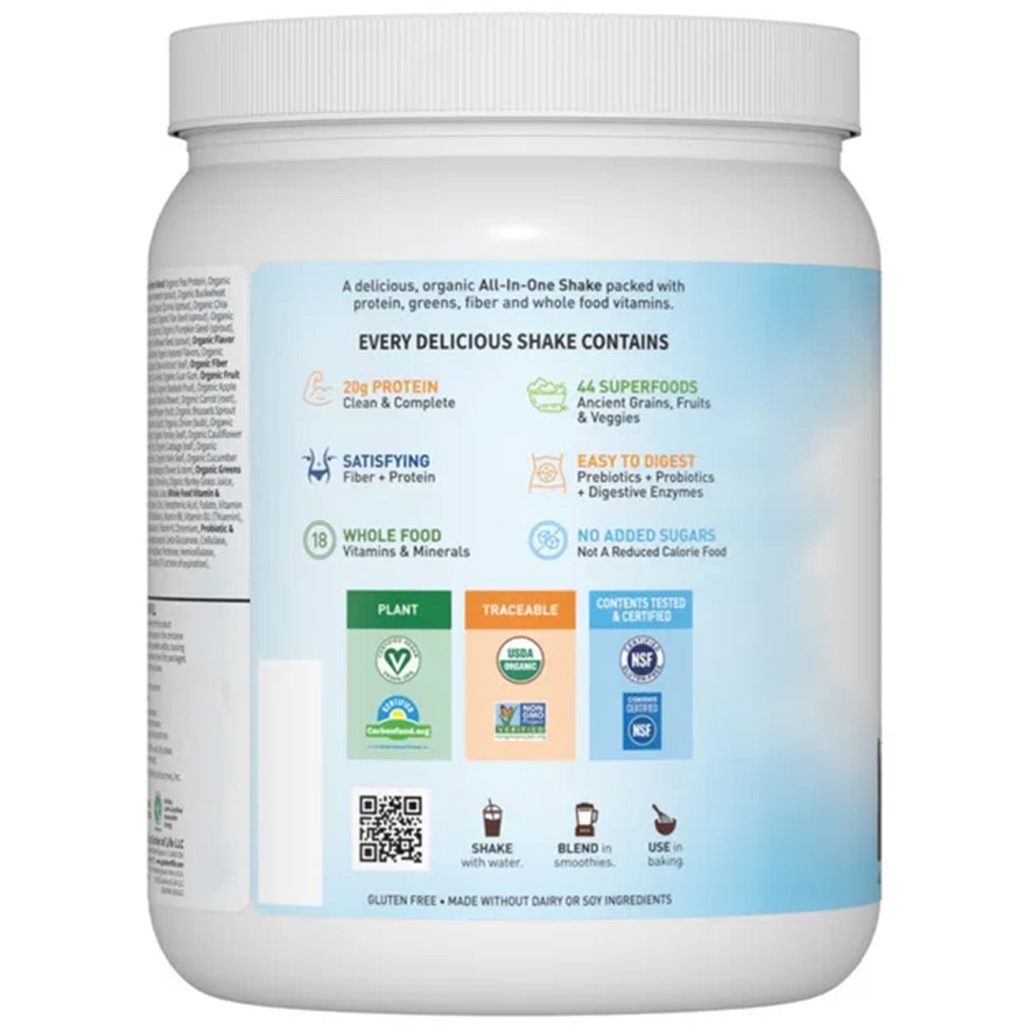 Garden Of Life Raw Organic Meal Replacement Protein Powder Comida Garden of life raw organic meal replacement protein powder comida