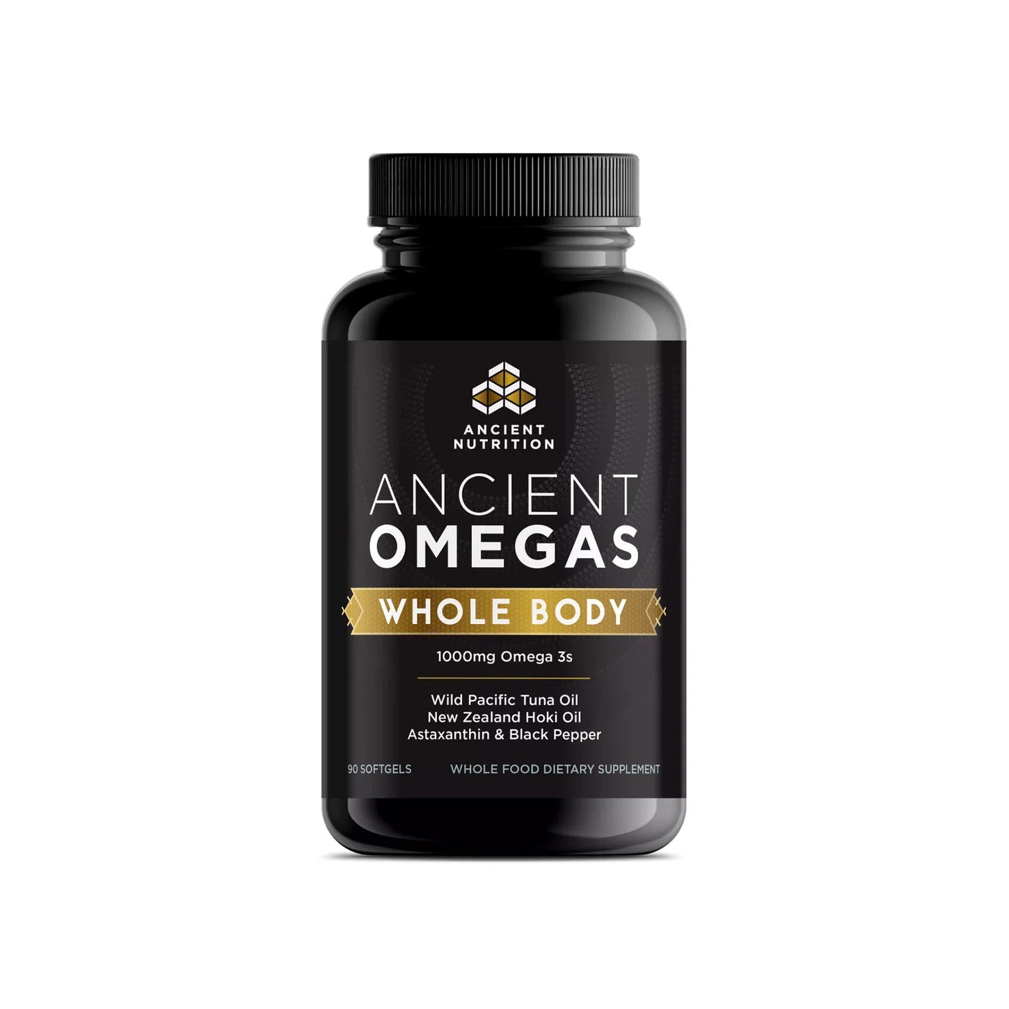 Ancient Nutrition Omega-3s Whole Body - Potencia tu Salud con Ácidos Grasos Esenciales | ProHealth Shop [Panamá]