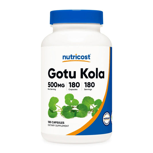 Nutricost Gotu Kola Capsules: Estimula tu Cognición y Equilibra tu Bienestar | ProHealth Shop [Panamá]