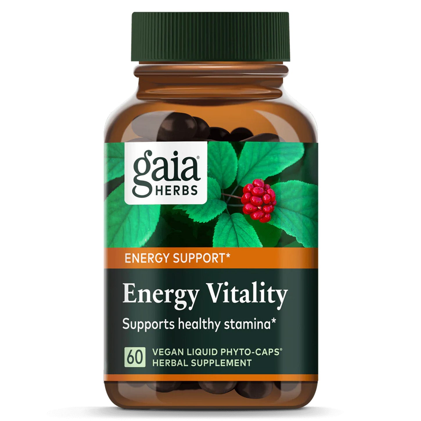 Gaia Herbs Energy Vitality: Impulsa tu Energía Naturalmente | ProHealth Shop [Panamá]