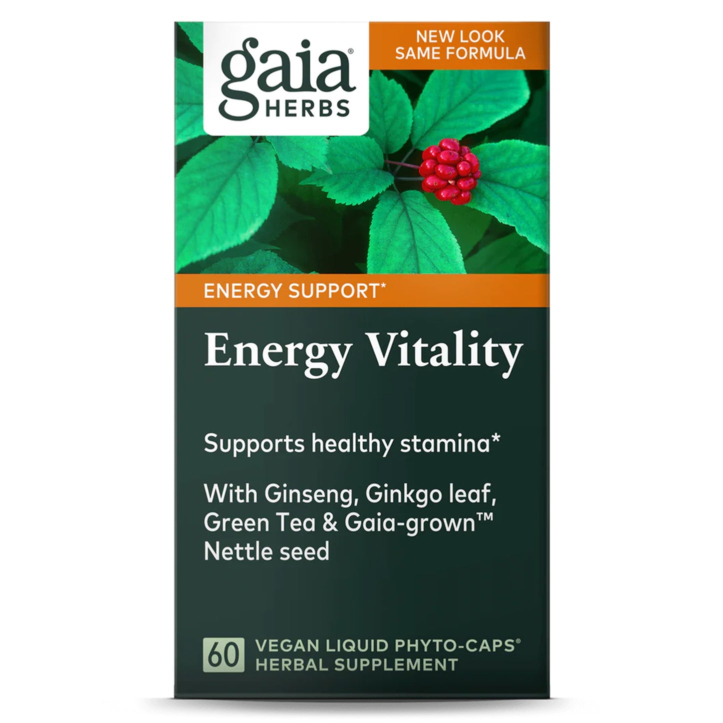 Gaia Herbs Energy Vitality: Impulsa tu Energía Naturalmente | ProHealth Shop [Panamá]