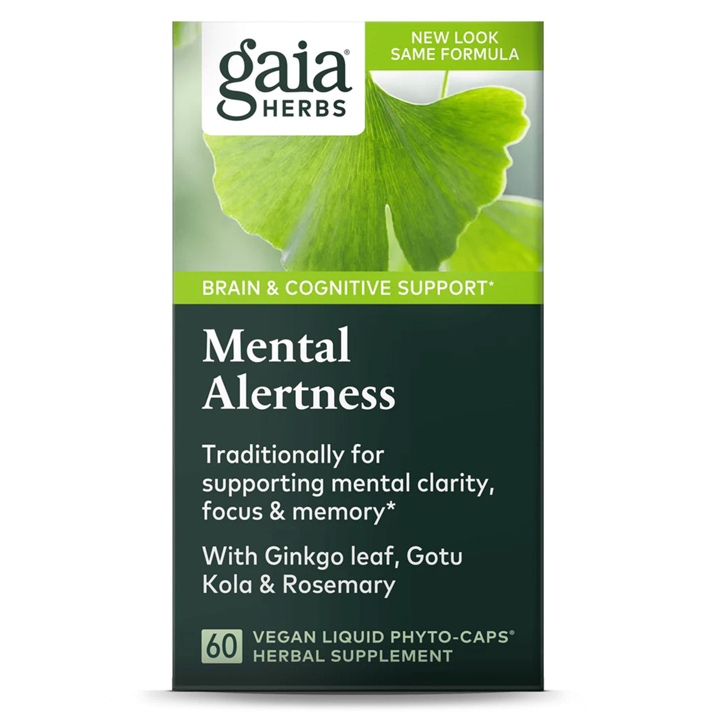 Gaia Herbs Mental Alertness: Claridad Mental para tu Día | ProHealth Shop [Panamá]