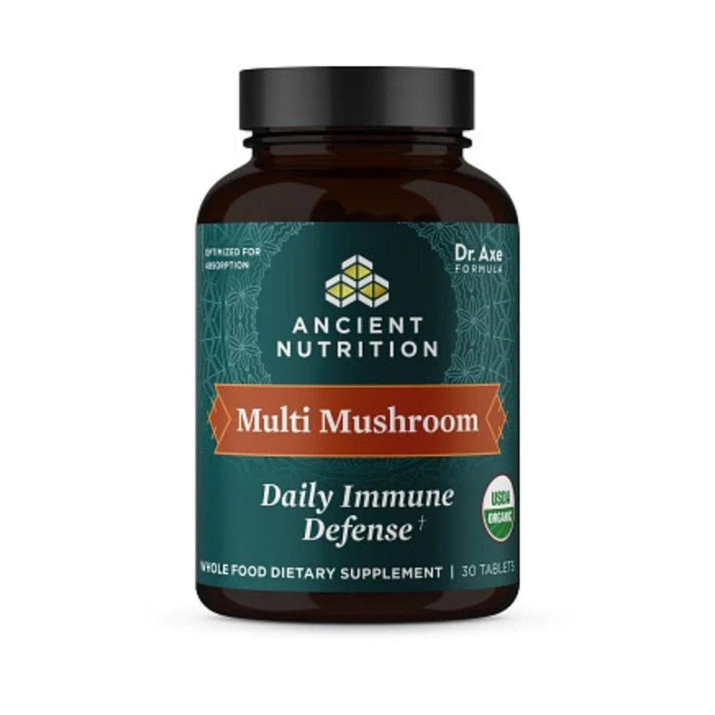 Ancient Nutrition Multi Mushroom Daily Immune Defense - Refuerza tu Sistema Inmunológico con 30 Cápsulas | ProHealth Shop [Panamá]