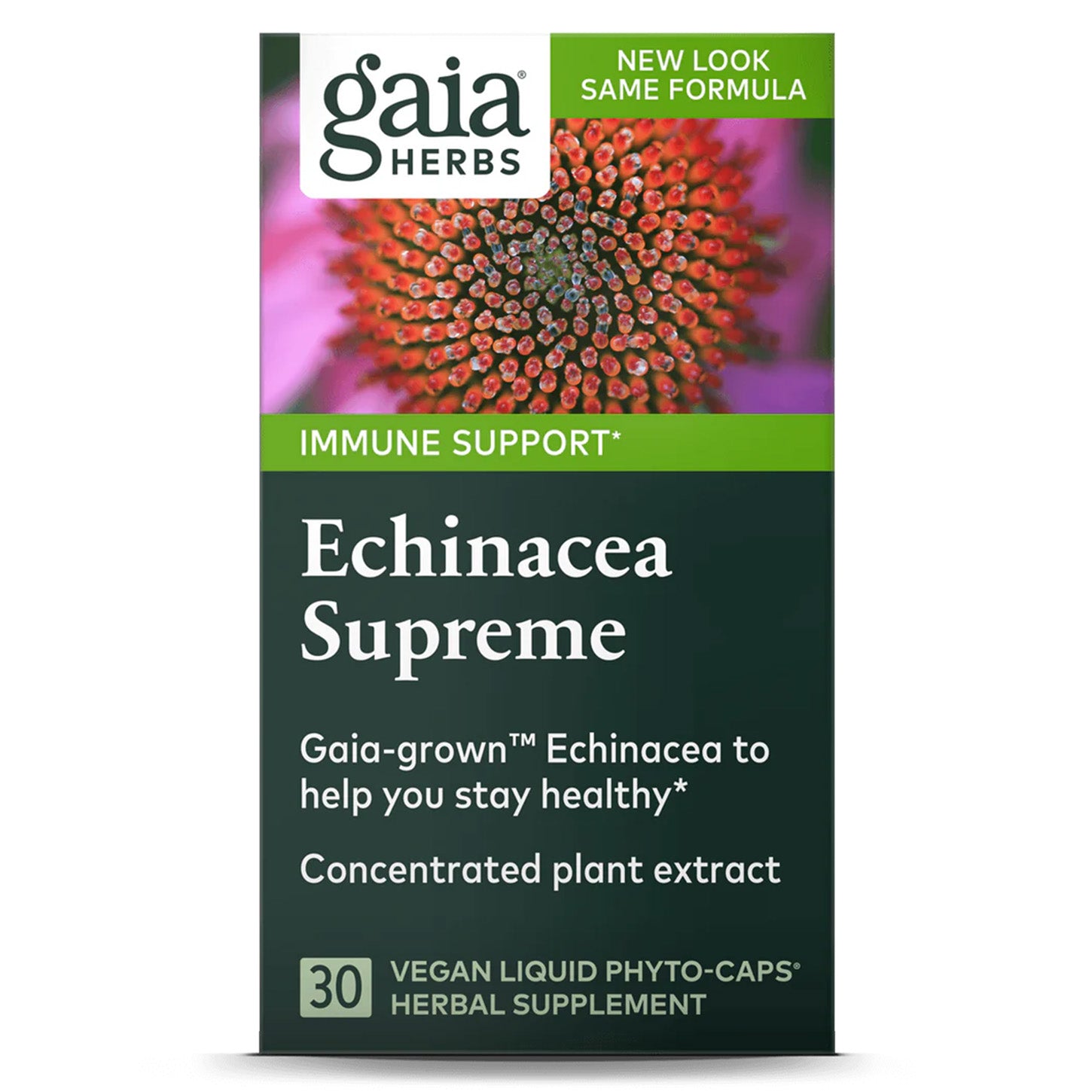 Gaia Herbs Echinacea Supreme: Refuerza tu Sistema Inmunológico en Cápsulas | ProHealth Shop [Panamá]
