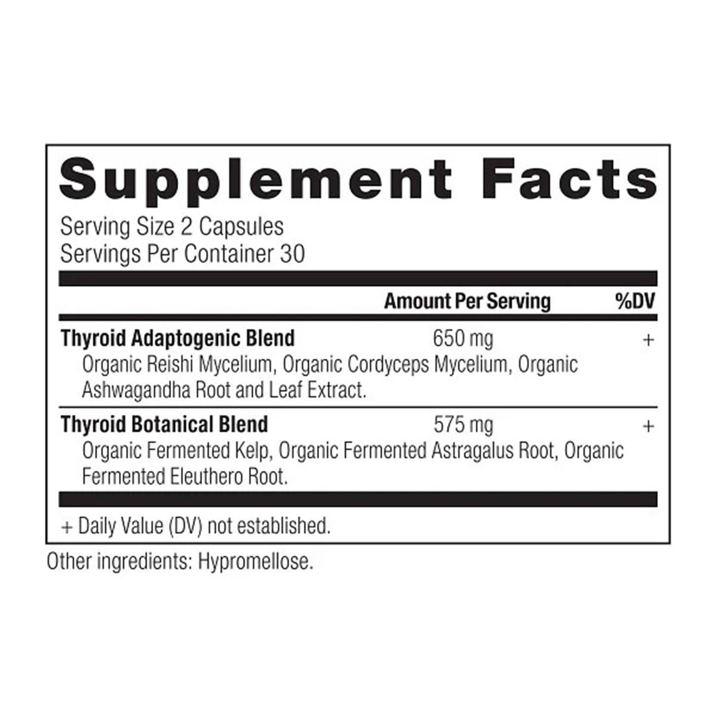 Ancient Nutrition Thyroid - Equilibra tu Tiroides con 60 Cápsulas | ProHealth Shop [Panamá]