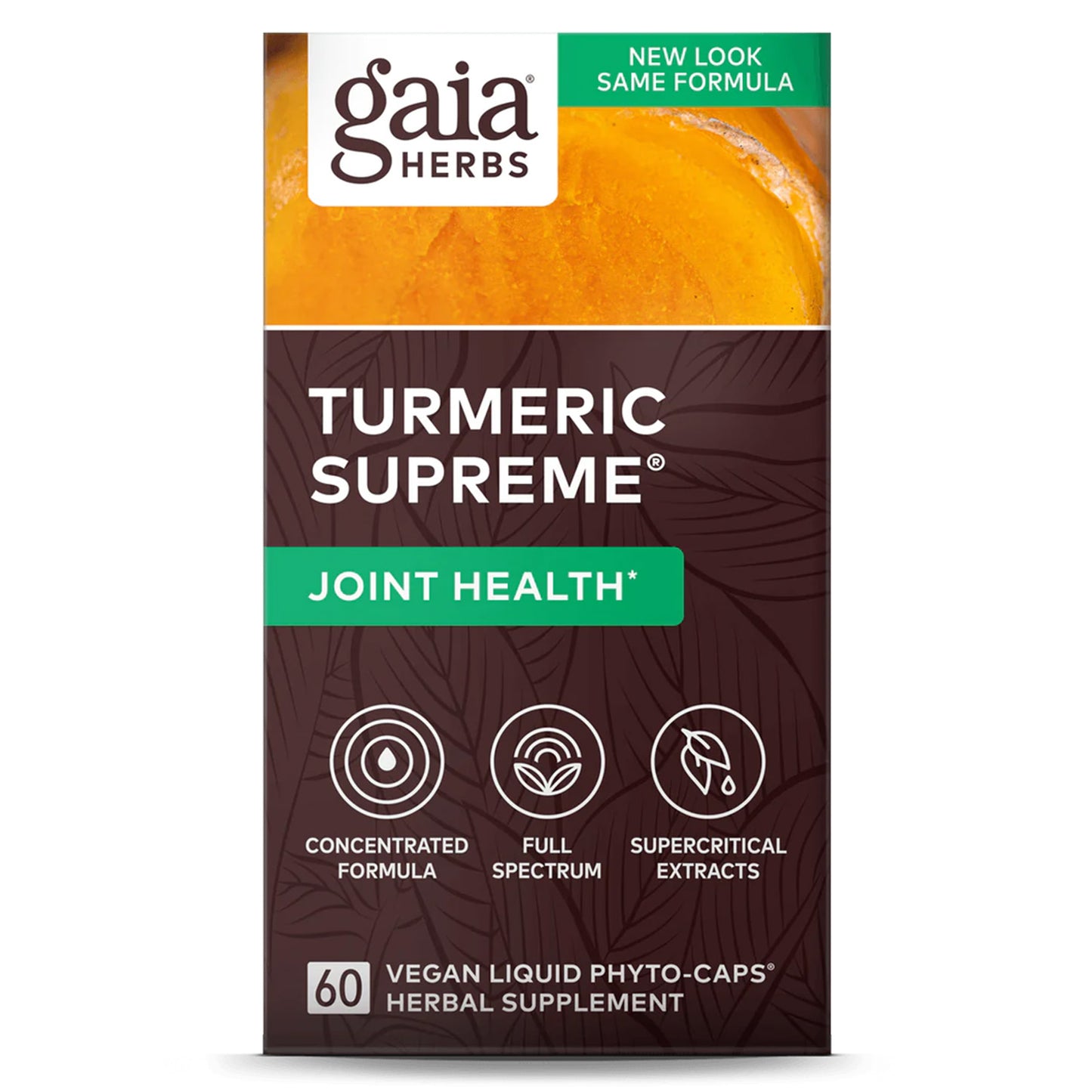 Gaia Herbs Turmeric Supreme Joint: Soporte Articular Natural | ProHealth Shop [Panamá]