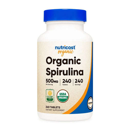 Aumenta tu Ingesta Nutricional con las Tabletas de Espirulina Orgánica de Nutricost | ProHealth Shop [Panamá]