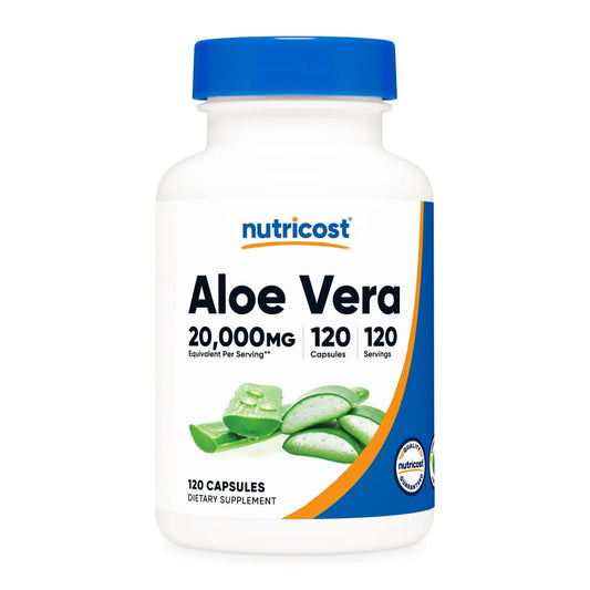 Promueve la Salud Digestiva con Nutricost Aloe Vera Capsules | ProHealth Shop [Panamá]