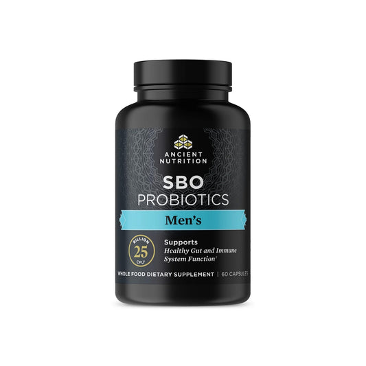 Probióticos SBO para Hombres de Ancient Nutrition: Fortalece tu Salud Digestiva | ProHealth Shop [Panamá]