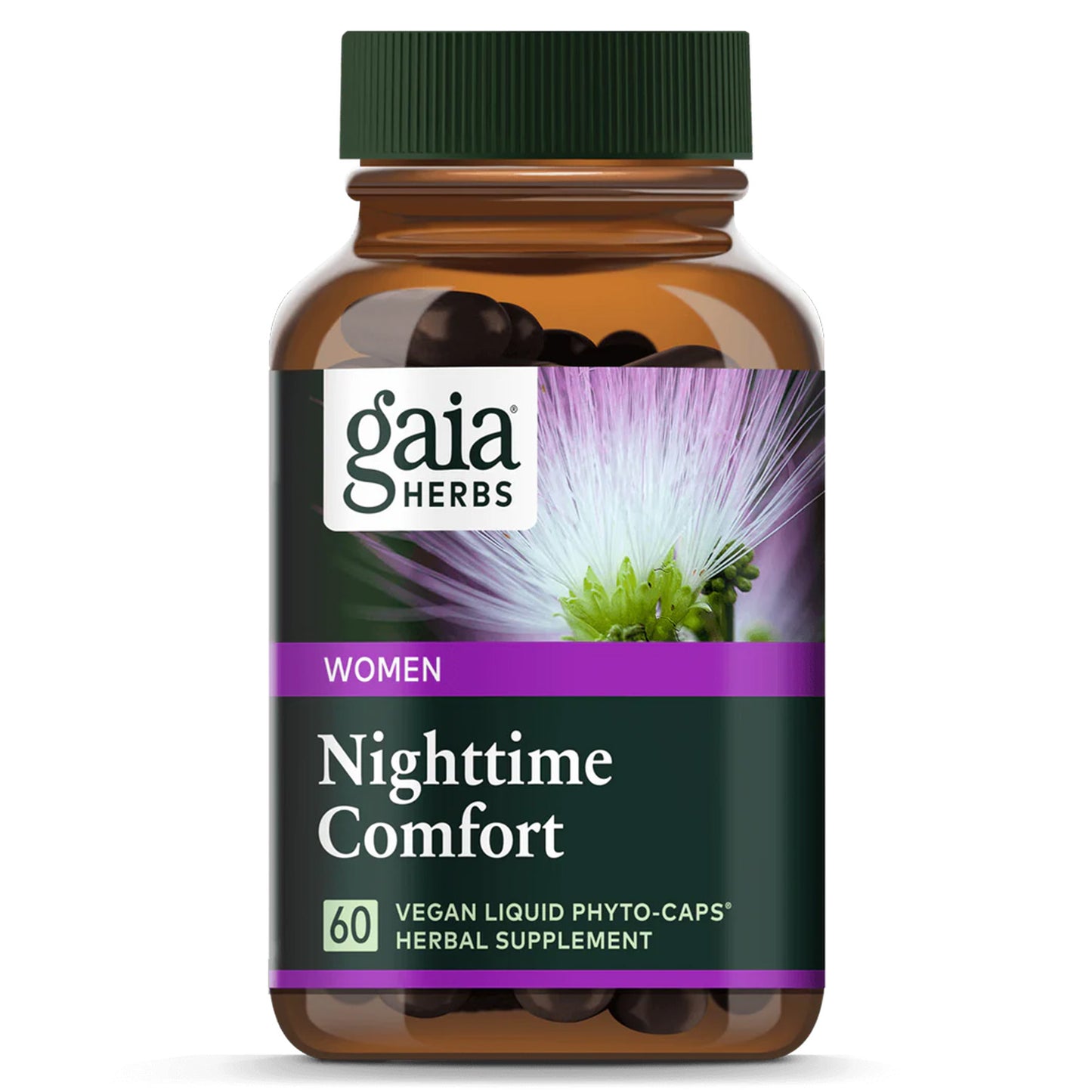 Gaia Herbs Nighttime Comfort: Tranquilidad Nocturna para un Descanso Reparador | ProHealth Shop [Panamá]