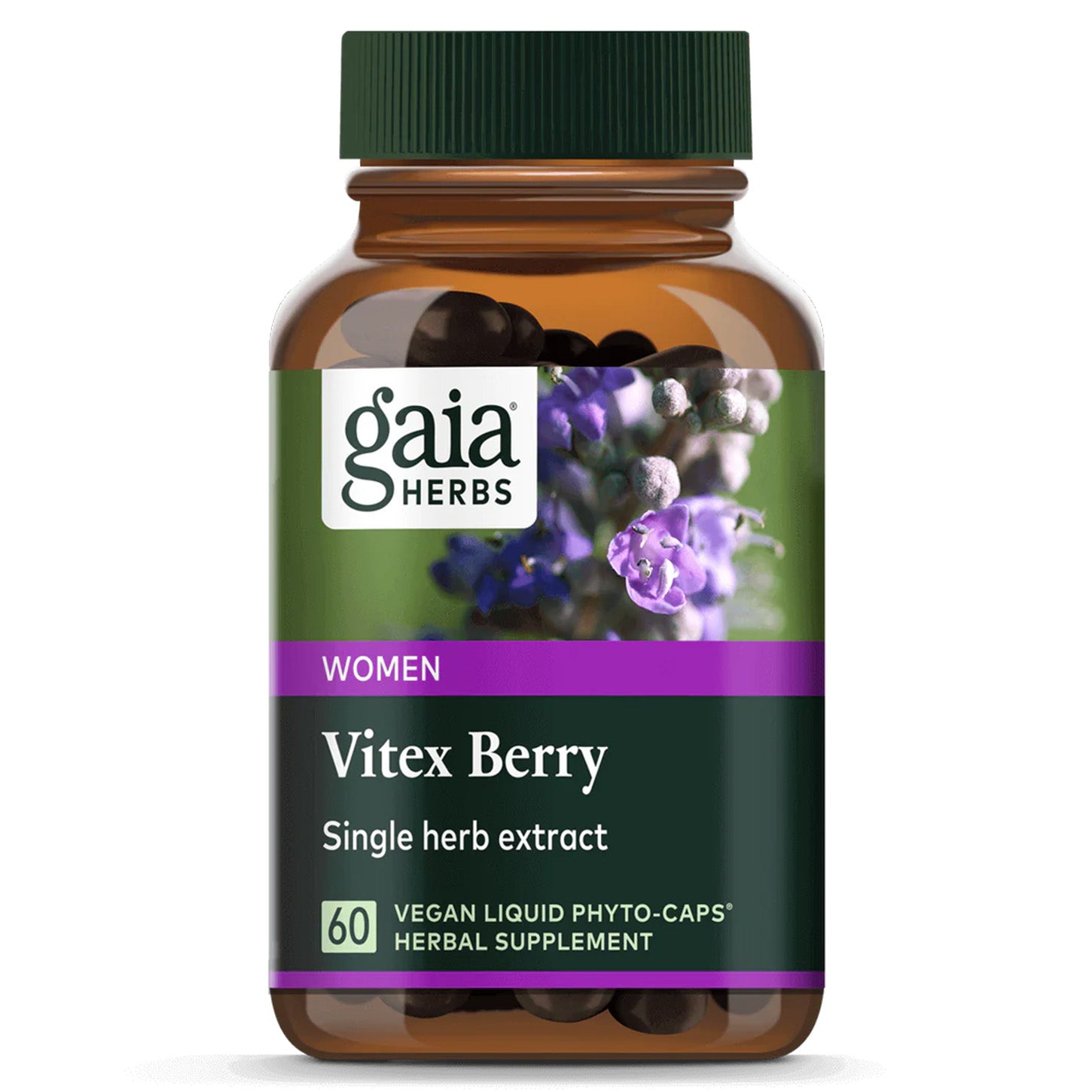 Gaia Herbs Vitex Berry: Equilibrio Hormonal y Bienestar Femenino | ProHealth Shop [Panamá]