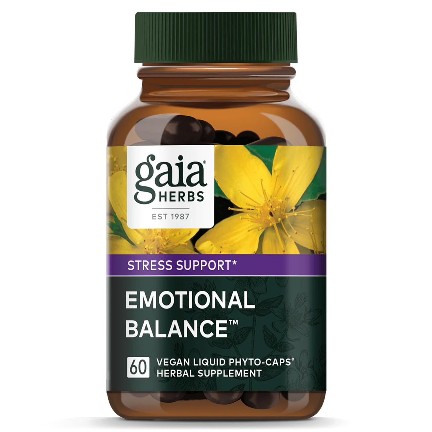 Gaia Herbs Emotional Balance: Equilibrio Emocional con la Poderosa Naturaleza | ProHealth Shop [Panamá]