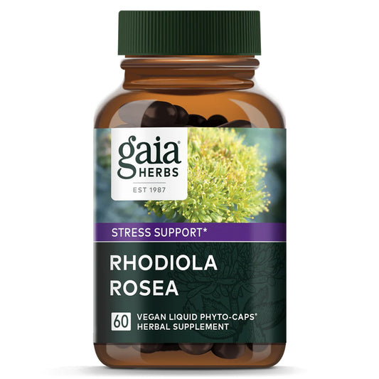 Gaia Herbs Rhodiola Rosea: Energía Natural y Resistencia al Estrés | ProHealth Shop [Panamá]