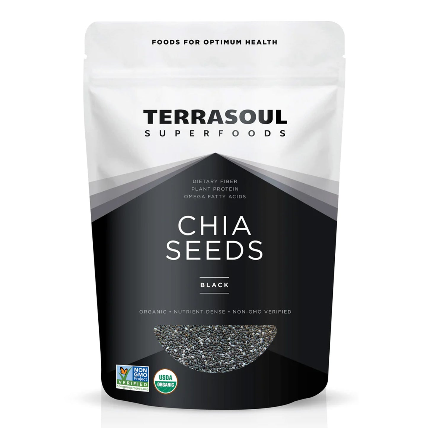 Añade Nutrición y Versatilidad a tus Platos con Terrasoul Superfoods Chia Seeds Black | ProHealth Shop [Panamá]