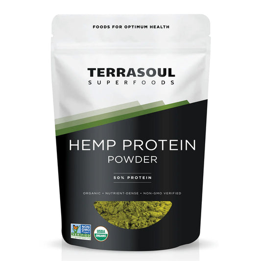 Optimiza tu Nutrición con Terrasoul Superfoods Hemp Protein (50% Protein) | ProHealth Shop [Panamá]