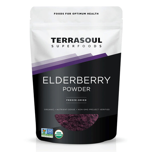 Refuerza tu Sistema Inmunológico con Terrasoul Superfoods Elderberry Powder | ProHealth Shop [Panamá]