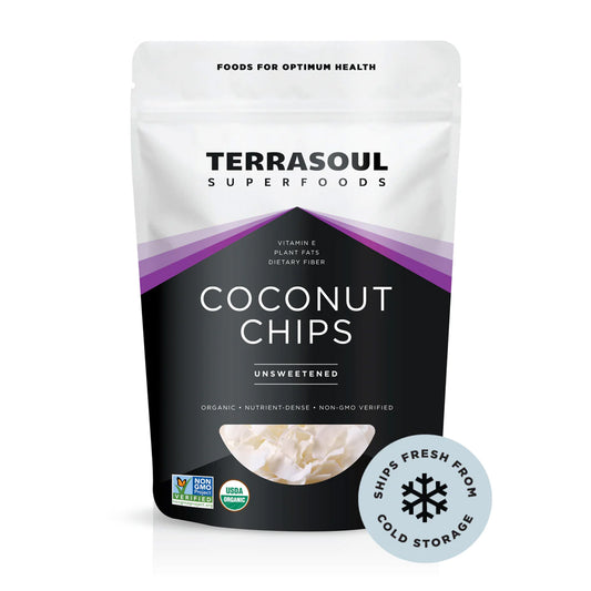 Disfruta de la Experiencia Tropical con Terrasoul Superfoods Coconut Chips | ProHealth Shop [Panamá]