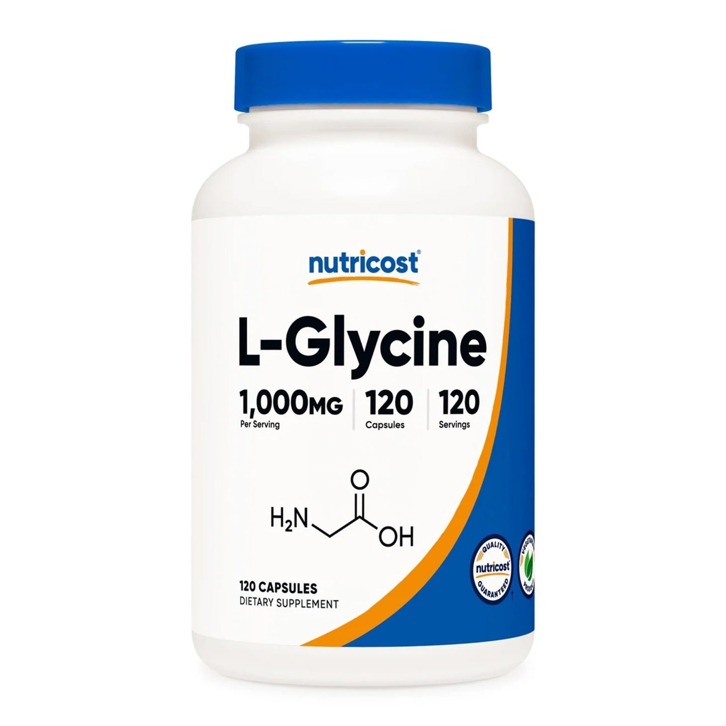 Promueve un Sueño Reparador y Bienestar Mental con Nutricost L-Glycine Capsules | ProHealth Shop [Panamá]