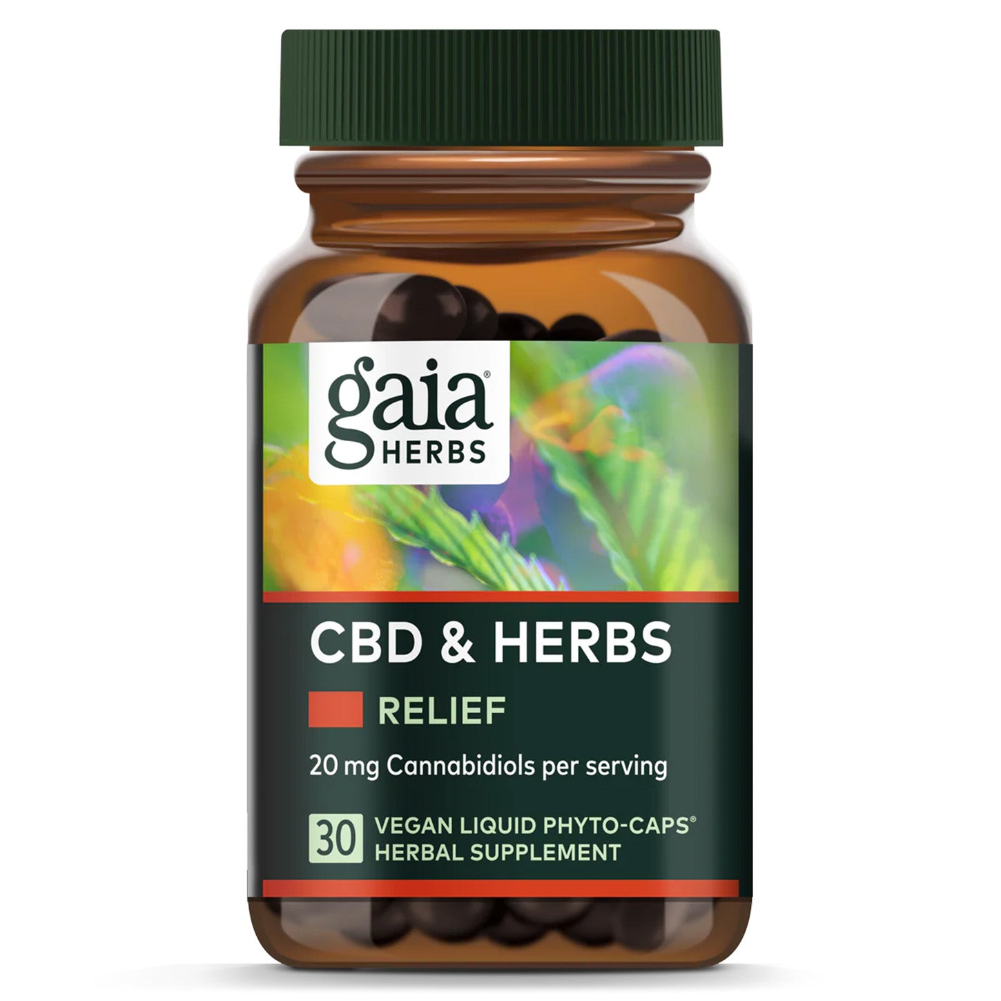 Gaia Herbs CBD & Herbs Relief: Alivio Natural con el Poder del CBD | ProHealth Shop [Panamá]