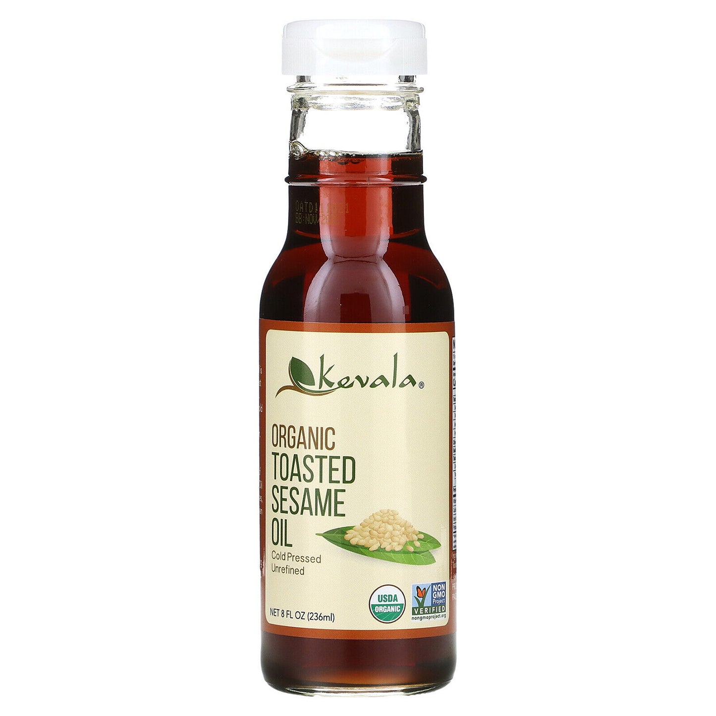 Kevala Organic Toasted Sesame Oil: Sabor Intenso y Aromático en Cada Gota | ProHealth Shop [Panamá]