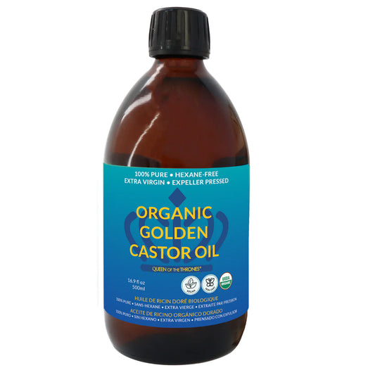 Queen of the Thrones Organic Castor Oil: Nutrición y Bienestar para tu Cuerpo | ProHealth Shop [Panamá]