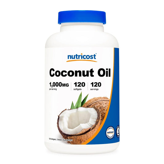 Nutre tu Cuerpo con la Bondad del Coco: Nutricost Coconut Oil Softgels | ProHealth Shop [Panamá]