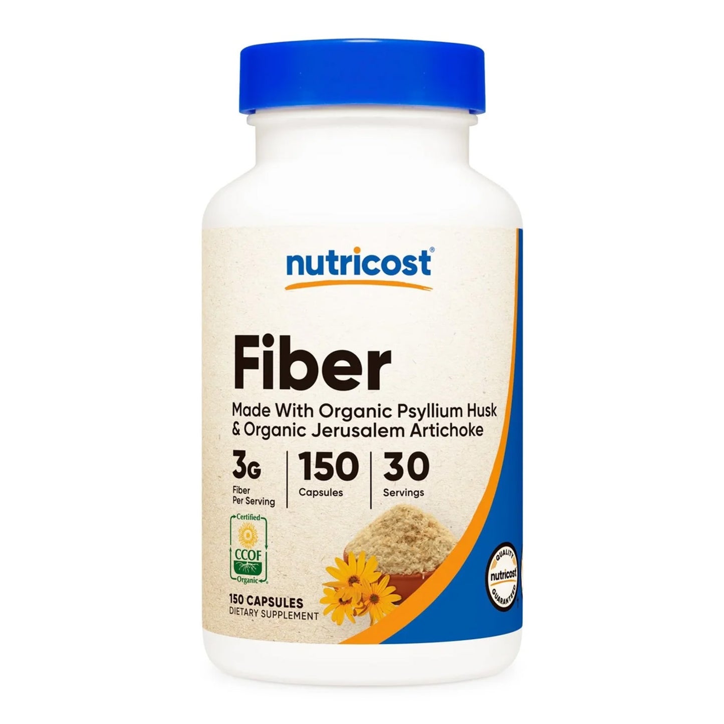 Promote Digestive Health with Nutricost Organic Fiber Capsules | ProHealth Shop [Panama]