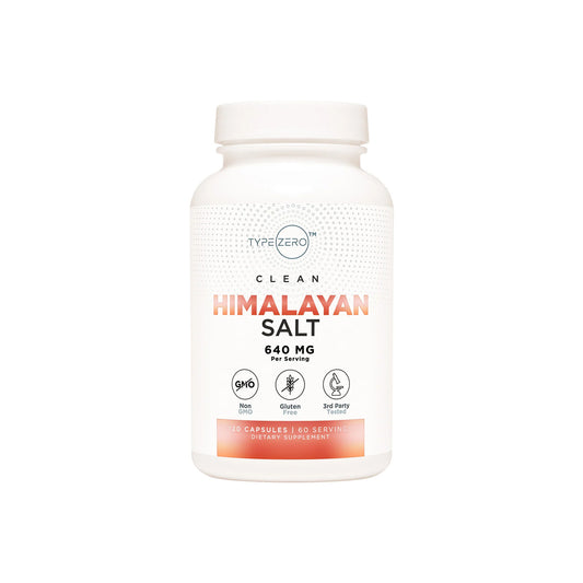 Optimiza tu Salud con Type Zero Health Pink Himalayan Salt Capsules | ProHealth Shop [Panamá]