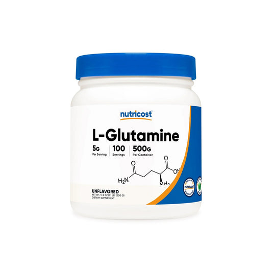 Nutricost L-Glutamina: Apoya tu Recuperación Muscular de Forma Natural | ProHealth Shop [Panamá]