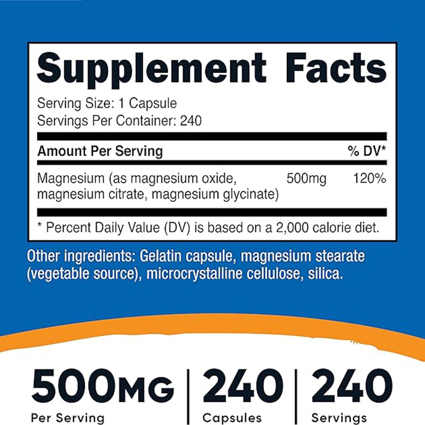 Nutricost Complejo de Magnesio: Soporte Integral para la Salud Muscular y Ósea | ProHealth Shop [Panamá]
